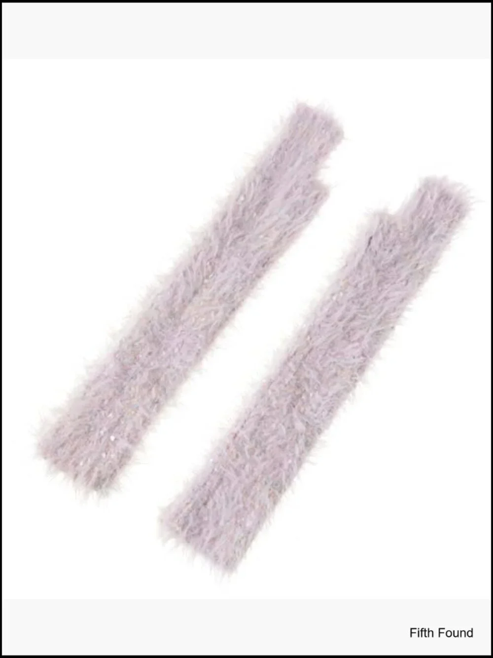 Kawaii Knitted Fingerless Gloves Arm Warmers for Girls